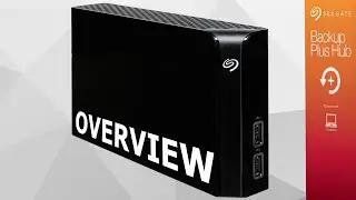 Seagate Backup Plus Hub external HDD Overview - 4TB + USB Hub??