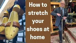 How To stretch a Shoe if it’s too small for you at home