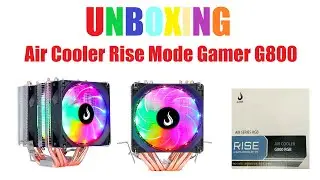 Air Cooler Rise Mode Gamer G800  Unboxing