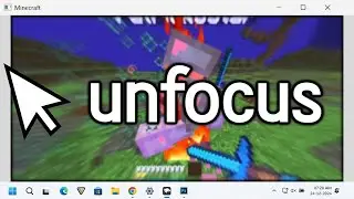 How To Fix: CURSOR UNFOCUSING | Minecraft Bedrock Edition 1.21+