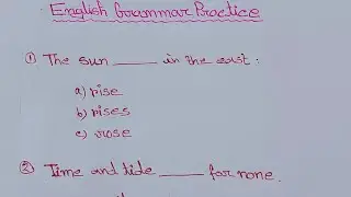 English Grammar Practice | Test Your English Grammar | @GSREnglish 🔥✅🔥