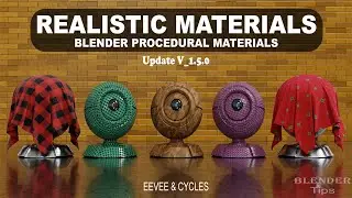 How to install and use realistic materials