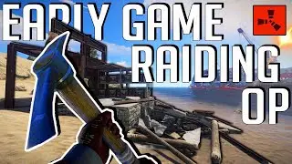 EARLY GAME RAIDING Can Be SO OP For RUST SOLO Players! - Rust Solo Survival (2/3)