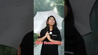 Rainy Day English: Must-Know Vocabulary | Rain Vocabulary: Essential Words You Need 🌧️✨ #shorts