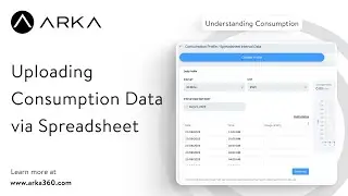 Uploading Consumption Data via Spreadsheet
