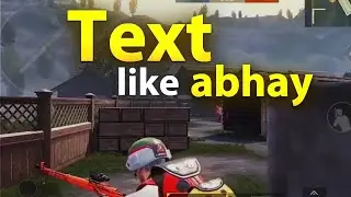 😀 Text colour like @Abhaygaming