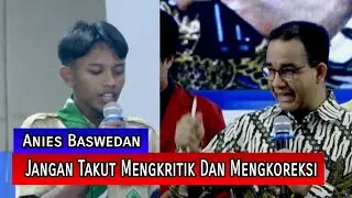 Anies Baswedan Jawab Pertanyaan Tentang MBG Di Sidoarjo Jawa Timur