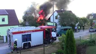 ПОЖАР В КОХТЛА-ЯРВЕ 8.08.2018 - FIRE KOHTLA-JÄRVE AHTME - AUGUST 8, 2018