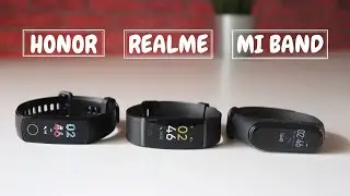 Realme Band VS Mi Band 4 & Honor Band 5