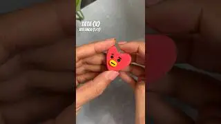 BTS emoji keychain ✨BTS clay Keychain ideas❤️ TATA Kaychain