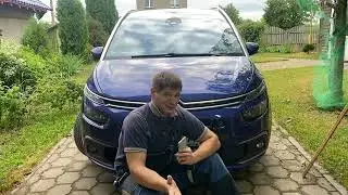 Замена радиатора кондиционера Citroen С4 (G2) Picasso