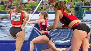 Angelica Moser Pole Vault Highlights From European Athletics Munich 2022