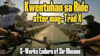 Kwentuhan with OFW riders after mag-Trail X Abu Dhabi| S-Works Enduro of Sir Riane| United Bikers