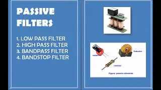 PASSIVE LOW PASS FILTER