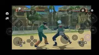 Kakashi vs Might Guy😈💥 battle in Naruto shippuden #storm4 #naruto #narutoshippuden #anime #trending