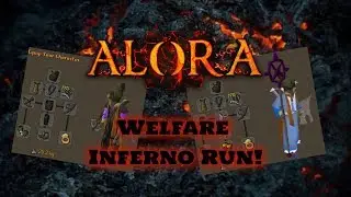 Attempting Mystic/ Black dhide/ Rcb Inferno Run (Welfare) | Alora RSPS