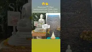 3 FEET #BUDDHASTATUE WITH PEDESTAL, #STEPPINGSTONES PLACED BY CLIENT IN COIMBATORE, TAMIL NADU