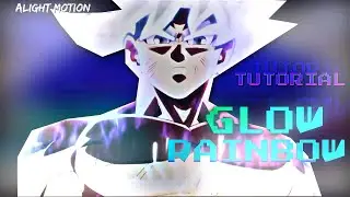 TUTORIAL RAINBOW GLOW |ALIGHT MOTION 🔥