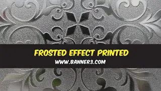 Frosted Effect Print - B3 Print KL Malaysia