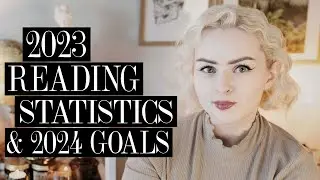 My 2023 Reading Spreadsheet & Stats 🤓 + Reading Goals for 2024 🎉 | The Book Castle | 2024