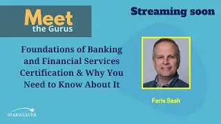 🔴 Live Foundations of Banking and Financial Services Certification and Why You Need to Know About It