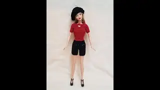 КОМПЛЕКТ НА БАРБИ/ ВЯЗАНИЕ НА КУКОЛ КРЮЧКОМ/ МАСТЕР КЛАСС/ ЧАСТЬ 1
