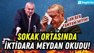 Cemal Enginyurt sokak ortasında Erdoğan'ı topa tuttu!