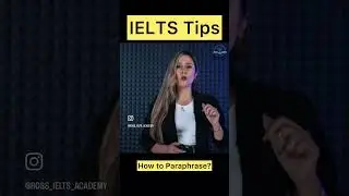 How to paraphrase in IELTS? 