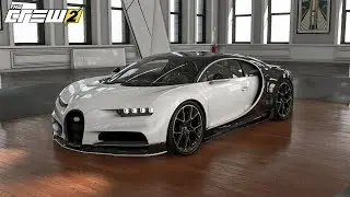 The Crew 2 Customization Bugatti Chiron + Test drive in the open world!