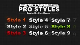 Layer Style Pack: Pro Styles