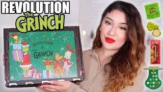 REVOLUTION x THE GRINCH CHRISTMAS COLLECTION REVIEW & SWATCHES