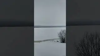 Зима на реке Волге