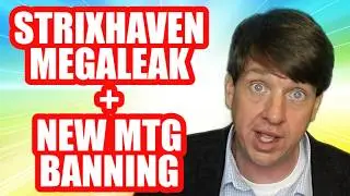 Secrets Of Strixhaven MEGALEAK + New MTG BANNING
