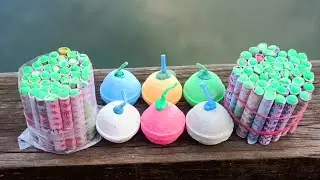 EKSPERIMEN Petasan Korek Vs petasan bakso