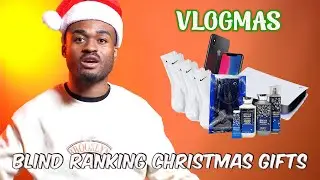 Blind Ranking Christmas Gifts| Vlogmas Day 2