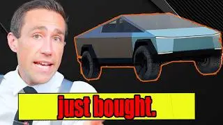 i JUST bought a tesla cybertruck... but