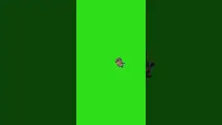 Minion flying meme green screen 
