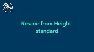 OPITO Rescue from Height standard