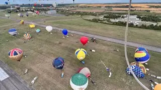 Фестиваль воздушных шаров во Франции. Июль 2023.