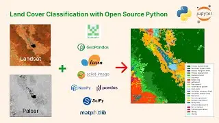 Land Cover Classification Using Python, Remote Sensing Data, and Machine Learning