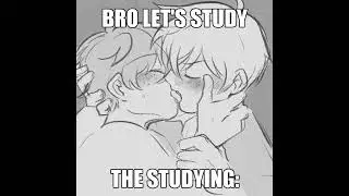 Studying With a Femboy