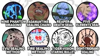 Every SEALING TECHNIQUE in Naruto Explained in 19 Minutes