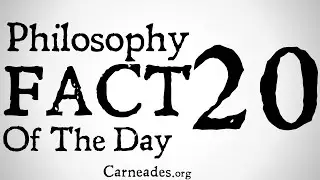 Philosophy Fact of the Day 20 #Shorts