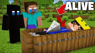 I Faked My Death To Find Scary Entities Secret In Minecraft..