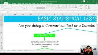 Conducting Parametric Tests in Real Statistics (MS Excel)