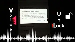 How to Un-Lock any phone with VOICE🗣
