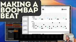 Making A Boom Bap Beat #madewithmighty