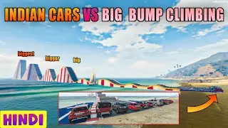 GTA 5 : Indian Cars Vs Big Bump Challenge| GTA 5 GAMEPLAY #8
