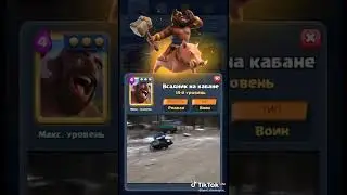 Всадник на кабане clash royale