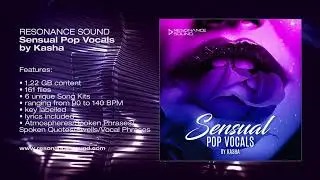 Sensual Pop Vocals by Kasha | EDM Vocal Samples
